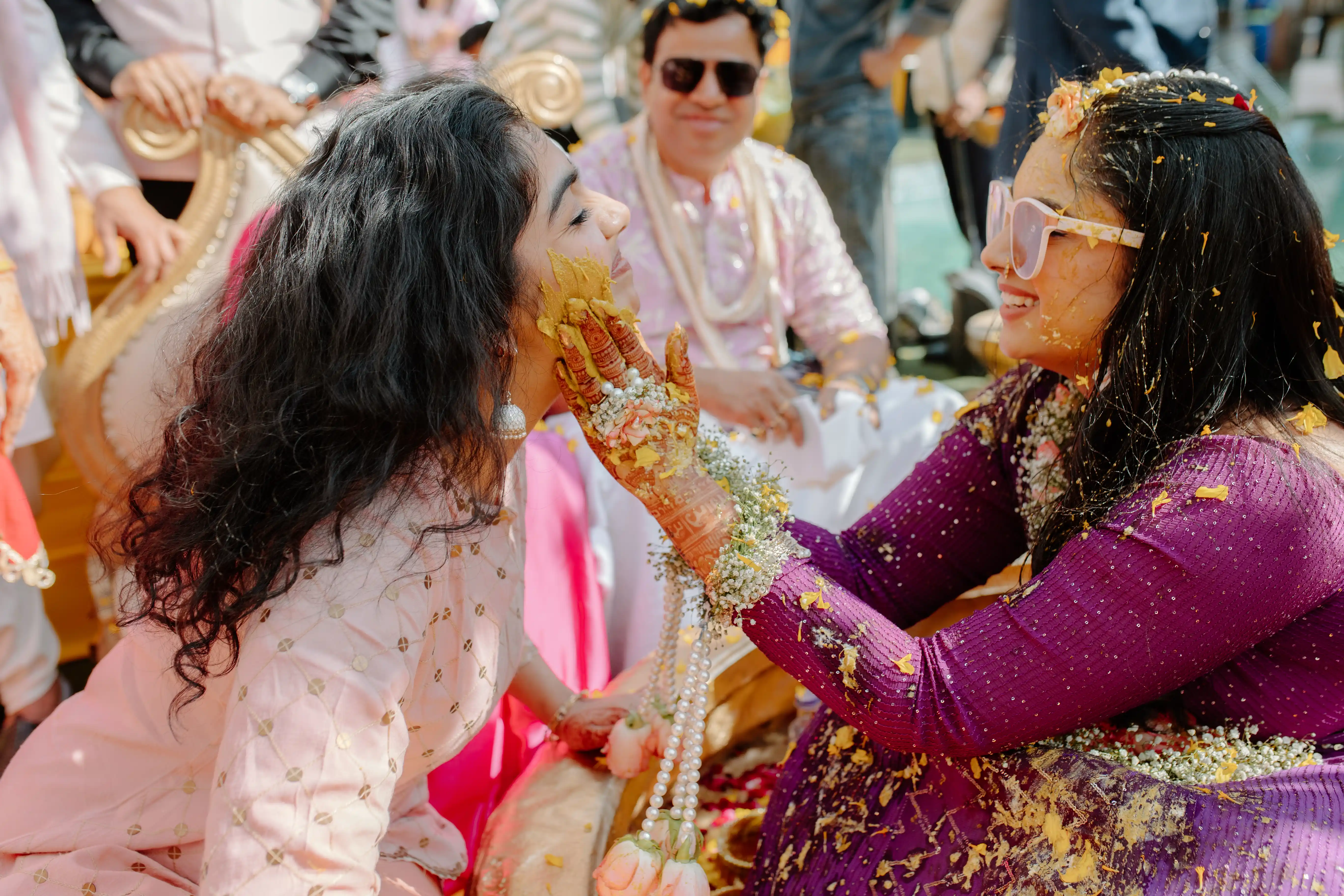Haldi ceremony at Bel La Monde Hotel